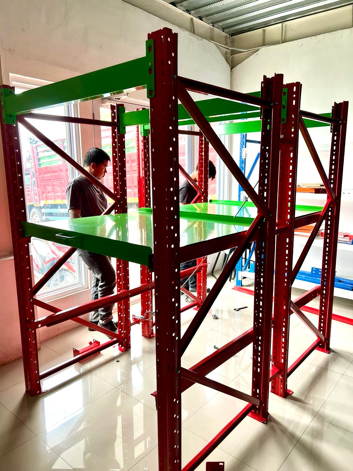 Slide Mould Racking